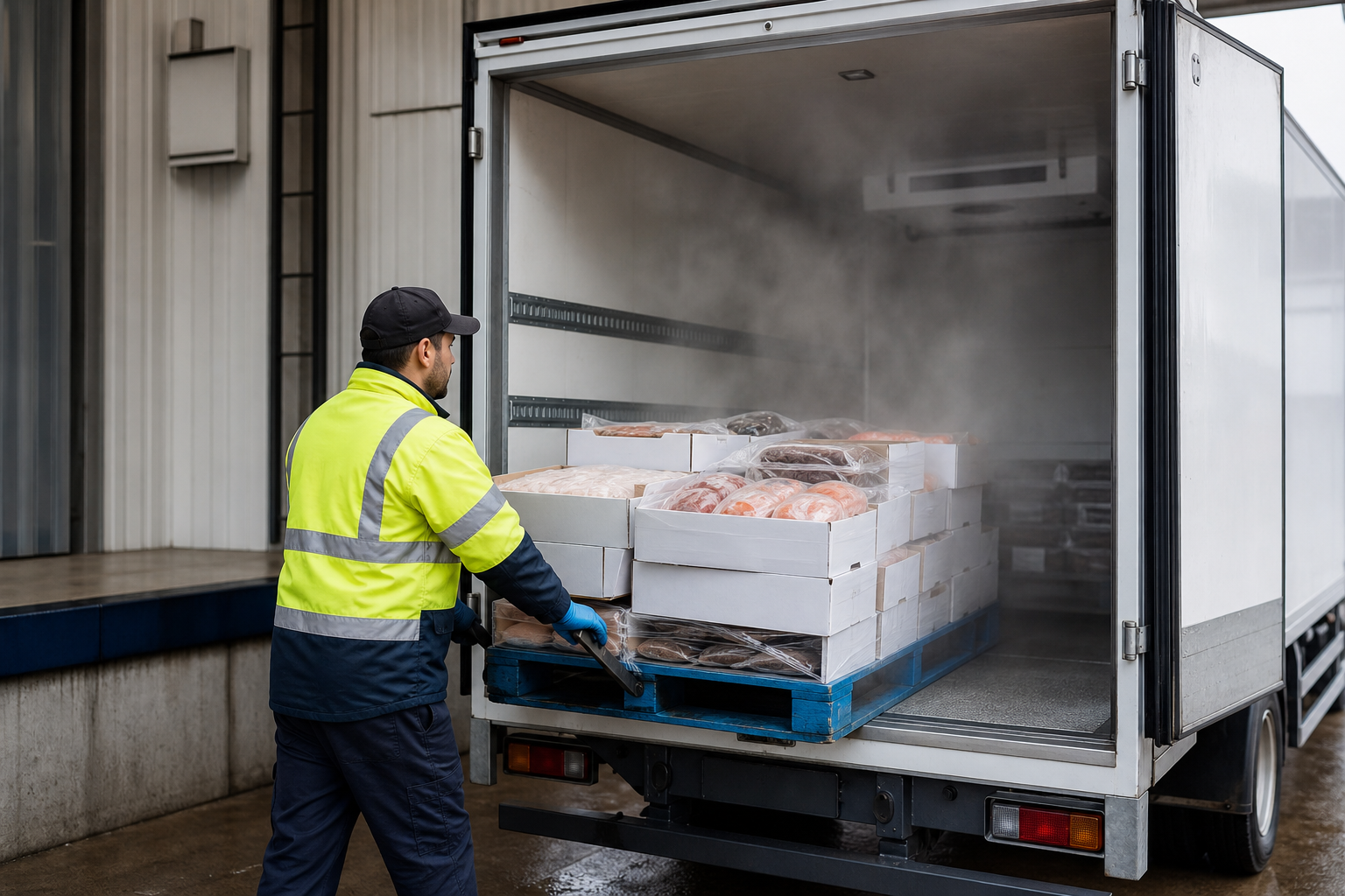Cold Chain Process Flow