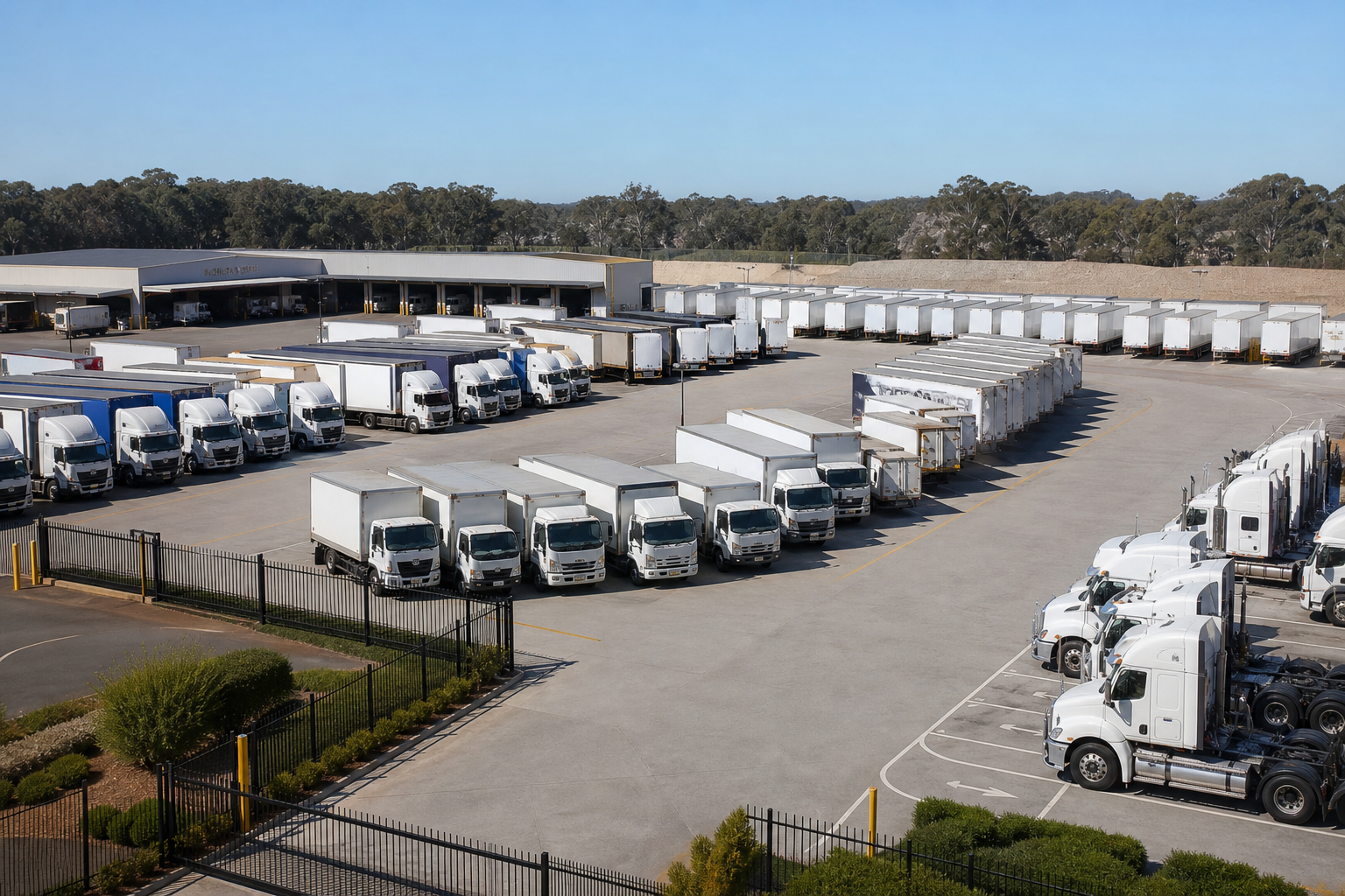 F&T Freight Fleet and Logistics Network