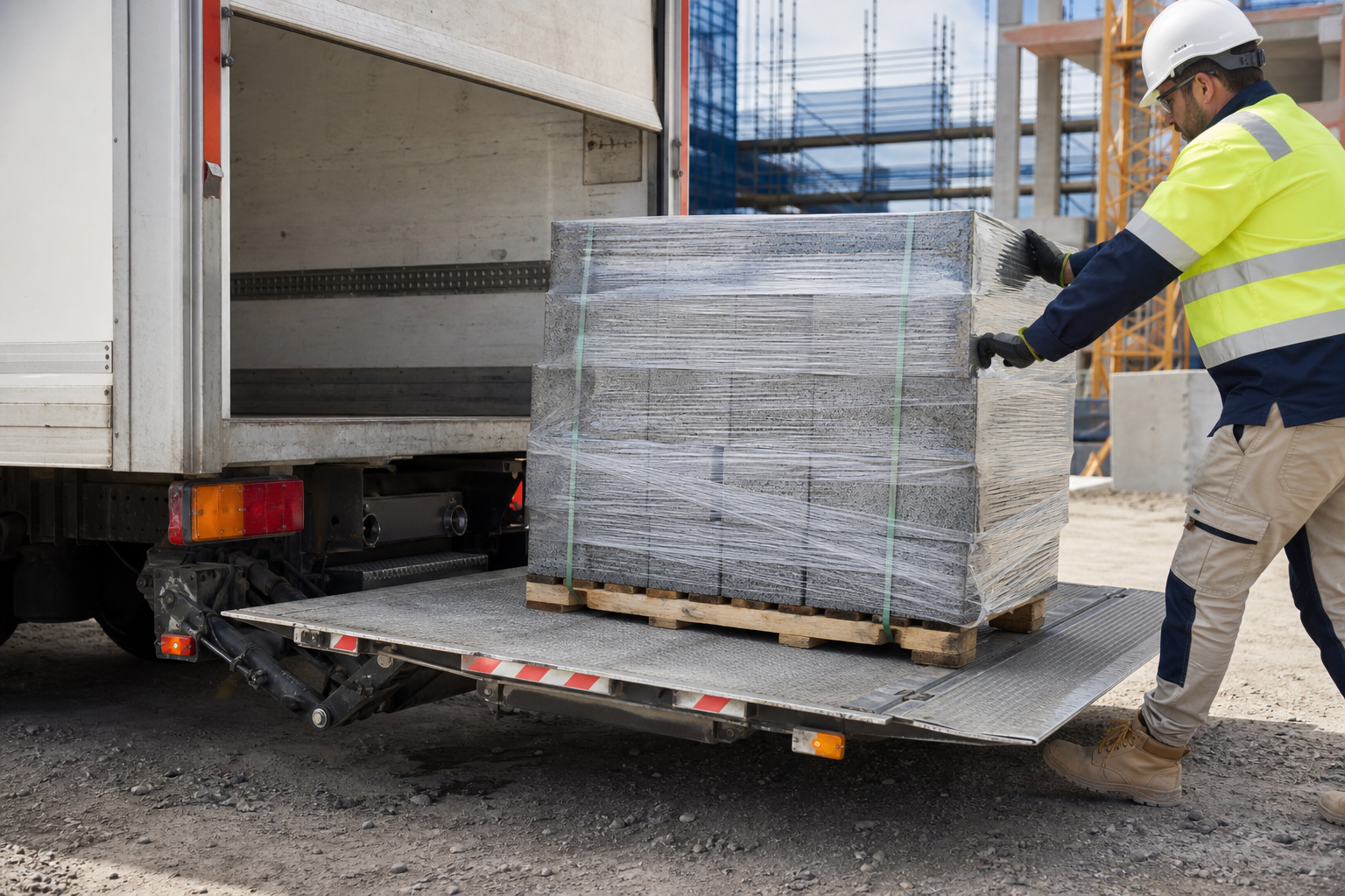 Tail-Lift Truck Ground-Level Delivery