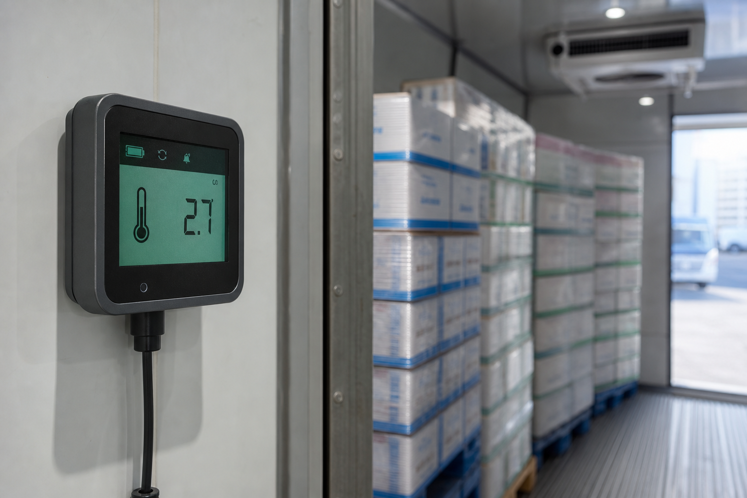 Cold Chain Temperature Monitoring Dashboard
